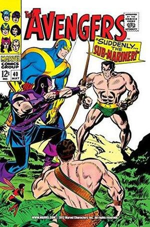Avengers (1963-1996) #40 by Sam Rosen, Roy Thomas, Stan Lee