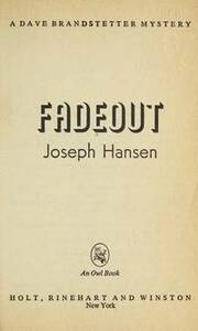 Fadeout by Joseph Hansen