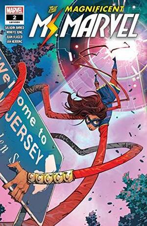 Magnificent Ms. Marvel #2 by Saladin Ahmed, Eduard Petrovich, Minkyu Jung