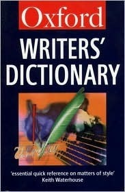 The Oxford Writers' Dictionary by R.E. Allen