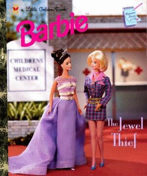 A little golden book barbie the jewel thief by Barbara Bazaldua