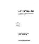 The Artist's Eye, Victor Pasmore: An Exhibition of National Gallery Paintings Selected by the Artist : the National Gallery, London, 4 July-7 October 1990 by National Gallery (Great Britain), Victor Pasmore