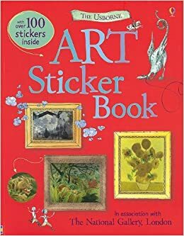 The Usborne Art Sticker Book by Katie Davies, Sarah Courtauld