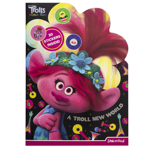 DreamWorks Trolls World Tour: A Troll New World [With 30 Stickers] by 