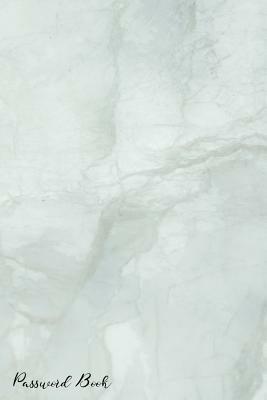 Password Book: Include Alphabetical Index With Marble Old Pattern As Background by 