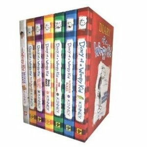 Diary of a Wimpy Kid: Books 1-5 + DIY + Movie Diary by Jeff Kinney