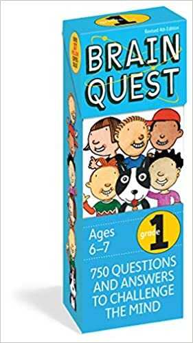 Brain Quest 1st Grade Q Cards: 750 Questions and Answers to Challenge the Mind. Curriculum-based! Teacher-approved! by Susan Bishay, Chris Welles Feder