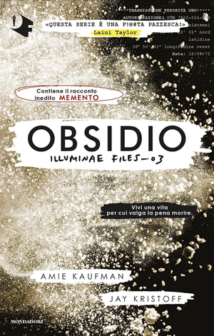 Obsidio e Memento by Jay Kristoff, Amie Kaufman