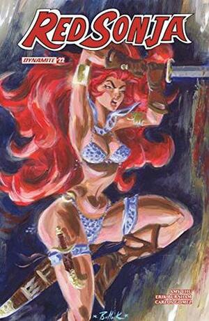 Red Sonja #22 by Amy Chu, Carlos Gómez, Erik Burnham