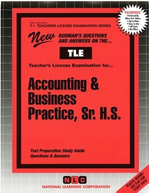 Accounting & Business Practice, Sr. H.S.: Passbooks Study Guide by National Learning Corporation