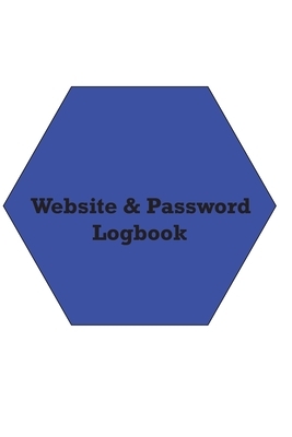 Website & Password Logbook by Karen Rhodes