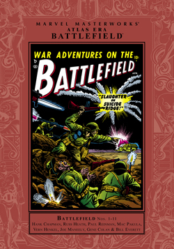 Marvel Masterworks: Atlas Era Battlefield, Vol. 1 by Hank Chapman, Joe Maneely, Carl Wessler, Vern Henkel, Mac Pakula, Russ Heath, Gene Colan, Don Rico, Paul Reinman, Bill Everett