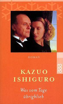 Was vom Tage übrigblieb by Kazuo Ishiguro