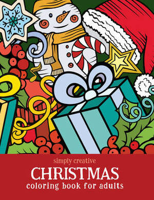 Simply Creative Christmas Coloring Book for Adults by Lynne Dempsey