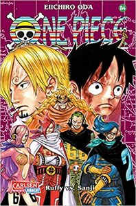 One Piece Bd. 84: Ruffy vs. Sanji by Eiichiro Oda