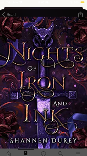 Nights of iron and ink by Shannen Durey