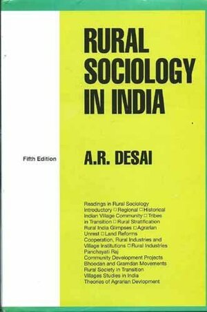 Rural Sociology in India by A.R. Desai