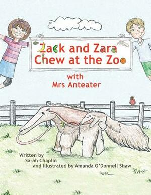 Zack and Zara Chew at the Zoo with Mrs Anteater by Sarah Chaplin