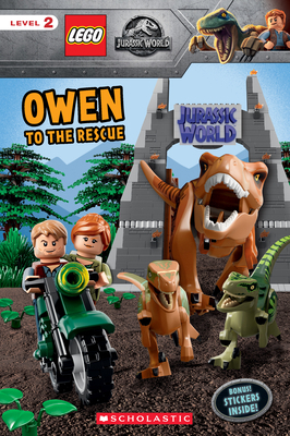 Owen to the Rescue (Lego Jurassic World: Reader with Stickers) [With Stickers] by Meredith Rusu, Scholastic, Inc