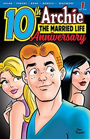 Archie: The Married Life - 10th Anniversary #1 by J. Bone, Stephen Oswald, Vincent Lovallo, Victor Gorelick, Jamie Lee Rotante, Francesco Francavilla, Robert Hack, Jack Morelli, Jon Goldwater, Dan Parent, Michael E. Uslan, Glenn Whitmore, Aaron Lopresti, Kelly Fitzpatrick