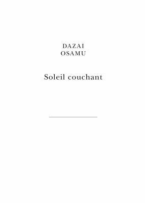 Soleil Couchant by Osamu Dazai