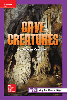 Reading Wonders Leveled Reader Cave Creatures: Ell Unit 6 Week 3 Grade 5 by 