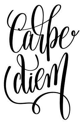 Carpe Diem: 6x9 College Ruled Line Paper 150 Pages by Startup