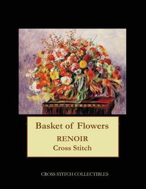 Basket of Flowers: Renoir cross stitch pattern by Cross Stitch Collectibles, Kathleen George