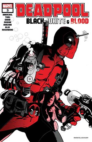 Deadpool Black, White & Blood (2021) #3 by Frank Tieri, Jay Baruchel, Stan Sakai