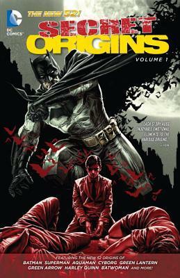 Secret Origins, Vol. 1 by Jeff Parker, Stéphane Roux, Amanda Conner, Dustin Nguyen, Jeff Lemire, Jeremy Haun, Kyle Higgins, Peter J. Tomasi, Robert Venditti, Scott Lobdell, Alvaro Martinez, Tyler Kirkham, Jimmy Palmiotti, Trevor McCarthy, Ian Bertram, Tony Bedard, Greg Pak, Paulo Siqueira, Martin Coccolo, Denys Cowan, Ray Fawkes, Doug Mahnke, Lee Weeks