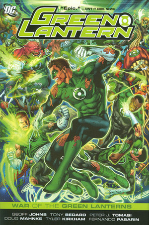 War of the Green Lanterns by Tyler Kirkham, Doug Mahnke, Peter J. Tomasi, Fernando Pasarín, Geoff Johns, Tony Bedard
