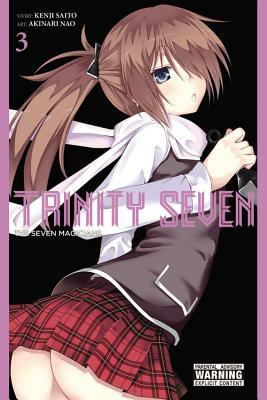 Trinity Seven, Volume 3: The Seven Magicians by Kenji Saitou