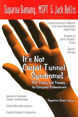 It's Not Carpal Tunnel Syndrome!: RSI Theory and Therapy for Computer Professionals by Jack Bellis, Suparna Damany Mspt