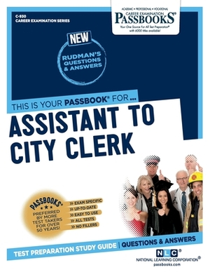 Assistant to City Clerk by National Learning Corporation