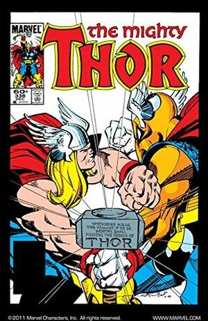 Thor (1966-1996) #338 by Mark Gruenwald, Walt Simonson, George Roussos, John Workman