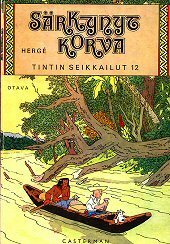 Särkynyt korva by Hergé