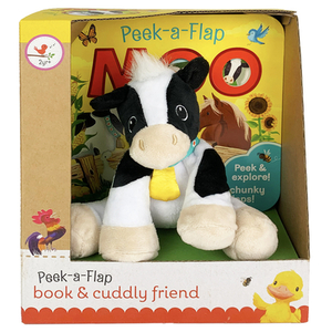 Moo Gift Set [With Plush Toy Cow] by Jaye Garnett