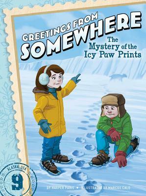 The Mystery of the Icy Paw Prints by Harper Paris