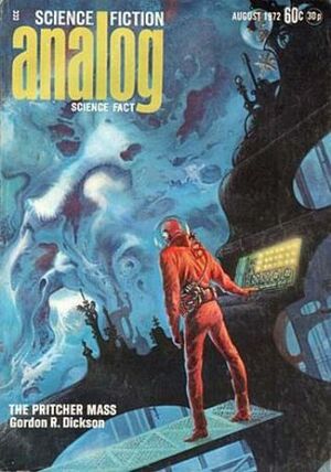 Analog Science Fiction and Fact, August 1972 by Joseph Green, Gordon R. Dickson, George R.R. Martin, Vernor Vinge, Ben Bova, Gary Alan Ruse, Jack Wodhams, Jerry Pournelle