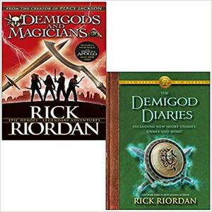 Demigods & Magicians: Percy and Annabeth Meet the Kanes & The Heroes of Olympus the Demigod Diaries - 2 Books Collection Set by Rick Riordan, Rick Riordan, Rick Riordan