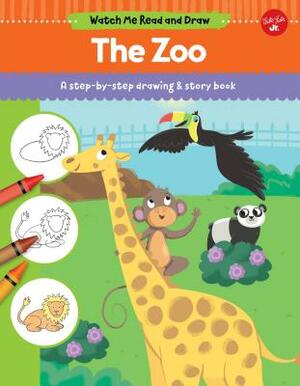 The Zoo: A Step-By-Step Drawing & Story Book by Samantha Chagollan