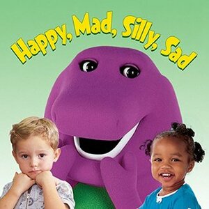 Happy, Mad, Silly, Sad (Barney the Dinosaur Book 6) by Gayla Amaral
