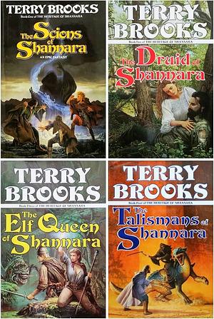 The Heritage of Shannara Hardcover 4 Book Set: Scions / Druid / Elf Queen / Talismans of Shannara by Terry Brooks