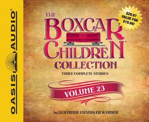 The Boxcar Children Collection Volume 23 (Library Edition): The Mystery of the Stolen Sword, the Basketball Mystery, the Movie Star Mystery by Gertrude Chandler Warner