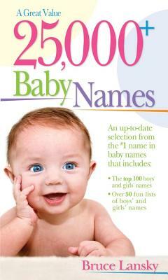 25,000+ Baby Names by Bruce Lansky