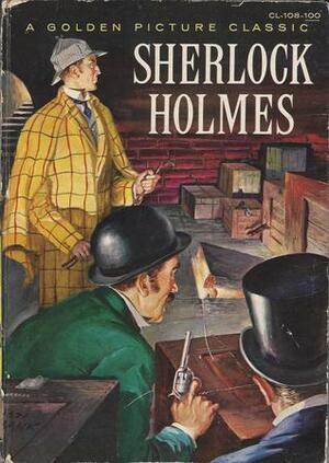 A Golden Picture Classic Sherlock Holmes by Tom Gill, Charles Verral, Arthur Conan Doyle