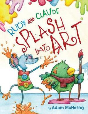 Rudy and Claude Splash Into Art by Adam McHeffey