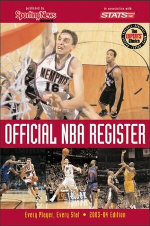 Official NBA Register 2003-2004 by John Gardella, Ron Smith