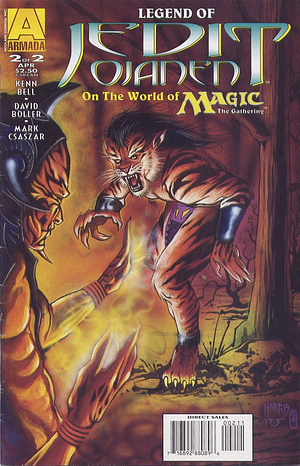 Legend of Jedit Ojanen Magic: The Gathering #2 by David Boller, Kenn Bell, Mark Csaszar