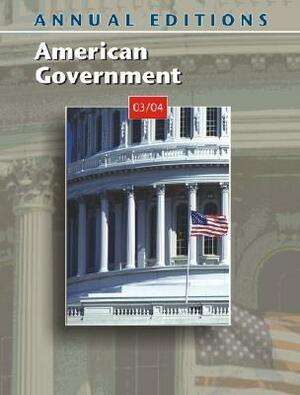 Annual Editions: American Government 03/04 by Bruce Stinebrickner